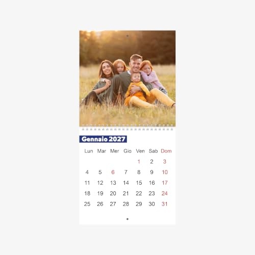 Wandkalender 2024/2025, personalisierbar mit 12 Fotos: Eleganz, Stil und beste Planung für Zuhause und Büro – eine emotionale Geschenkidee mit den Gesichtern der Lieben. - (20 x 20 cm (weiß Modell 4)