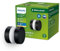 Philips Outdoor Laven Wandleuchte 6W, 2700 Kelvin warmweißes Licht, IP44 wetterfest, schwarz