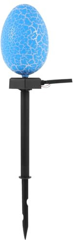 Gadpiparty Solar-Eierpfahl-Licht Led-Osterei-Wegebeleuchtung Mit Pfählen Wachsender Stiel Osterei-Lichter Für Garten Terrasse Hof
