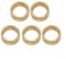 Oniissy 5 Pcs Saw Reducing for RINGs 20mm*16mm Saw Blade Bore Bushes Bushing Washers for TS400 TS420 TS700 TS800 Circular Saw Blades Cut Off Saw Blade Arbor Adapter Reducer for RING