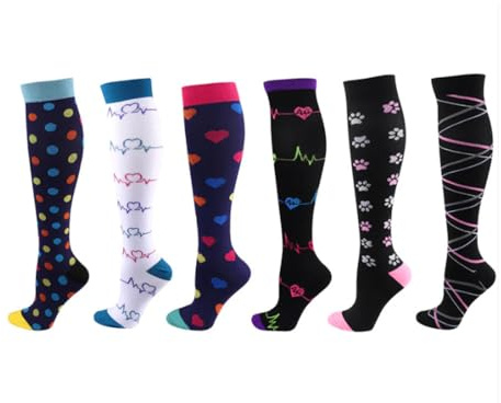 MEIION FitKompress für Frauen Kompressionsstrümpfe Premium Kompressionssocken für Damen & Herren - Ideal für Sport & Flugreisen