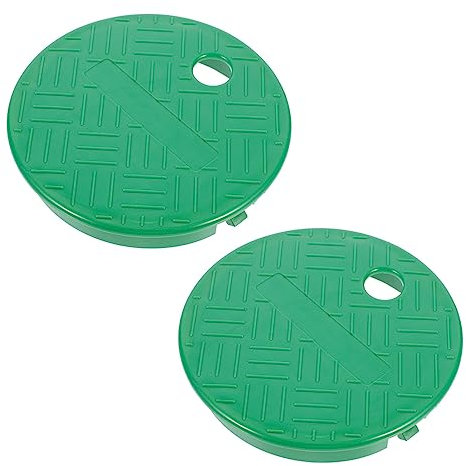 FUNOMOCYA 2stücke Sprinkler Ventilbox Abdeckung Ersatzdeckel Für Sprinklersystem Robust Und Installieren Für Bewässerungsventile Und Tropfverteiler