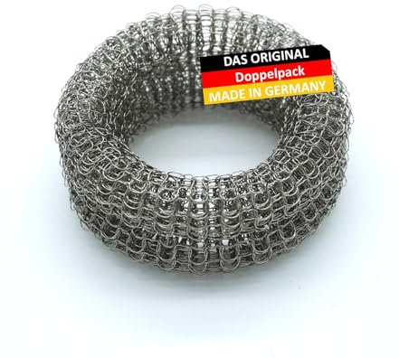 Kessy® Edelstahl Kalkfänger (2er Pack) für Wasserkocher und Teekessel - gegen stärkere Verkalkung | Langlebig | Wiederverwendbar | Rostfrei | Nachhaltig | Spülmaschinenfest