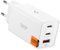 Spigen ArcStation Essential 67W Chargeur USB C & A Rapide [Compact & 3Ports] Mini GaN Prise Chargeur, PD 3.0, PPS Compatible avec iPhone 16 16e 15 iPad Pro MacBook Pro 13 & Samsung Galaxy et Plus