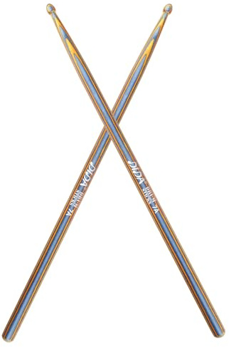 Drumsticks für Drums, Holz Drumsticks, konsistentes Gewicht und Tonhöhe, langlebig und Drumstick für Jazz Drum Elektronisches Drums Set, Drum Prastic Pad, Drumsticks für Profis Anfänger (Blau, 7A)