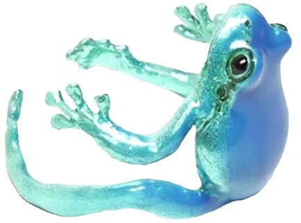 Verstellbarer Frosch-Ring | lustiger offener Ring für Frauen | kreative Simulation Baumfrosch Fingerband | niedlicher offener Frosch-Ring, Schmuck für Männer und Frauen, stilvolle Party-Dekoration