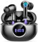 Cuffie Bluetooth, Auricolari Bluetooth 5.4 con 3D Hi-Fi Stereo, Cuffie in Ear con 4 ENC Cancellazione Rumore Mic, 36 Ore LED Display, USB-C Rapido, IP7 Impermeabili Cuffiette Bluetooth per Android/iOS