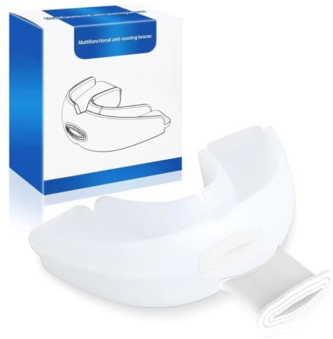 Anti Snoring Devices,Adjustable Anti Snoring Mouth Guard Sleeping Snore Stopper Sleep Apnea Mouthpiece-Anti Snore Mouthpiece Device Sleeping Snore Stopper Fit for Men and Women(Clear)