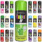 Pack of 2 Spray Paint Lime Green Gloss Aerosol 400ml Cans - Quick Dry, All Purpose Spray Paint for Interior and Exterior Ideal for Wood, Metal, Plastic, Indoor & Outdoor Use