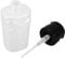 KAILIKETIY Press Down Liquid Bottle for Nail Polish Remover 100ml Travel Dispenser Locking Mechanism Reusable Makeup Cleaner Bottle for Manicure and Makeup Removal