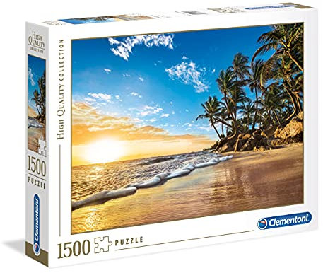 Clementoni 31679 - Tropischer Sonnenaufgang 1500 Teile Puzzle