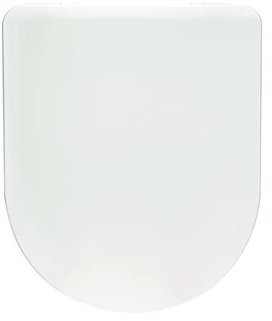 Wirquin 20721280 Abattant WC avec frein de chute Amiral top fix et déclipsable, blanc