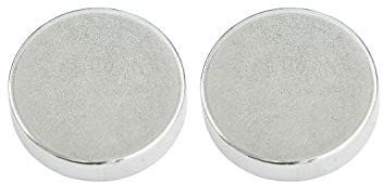 Connex Neodym-Scheibenmagnet - im praktischen Set - Extra starker Magnet - 11 kg Haftkraft - Für Haushalt, Werkstatt & Hobby / Powermagnet / Mini-Magnet / DY7100004, Ø 20 x 5 mm (2 Stück)