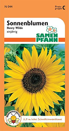 Samen Pfann N044 Sonnenblume Henry Wilde (Sonnenblumensamen)