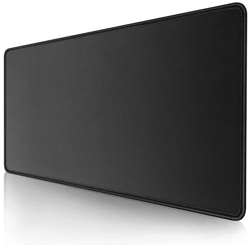 LL-COEUR XXL Negro Alfombrilla de Ratón Gaming Computer Escritorio Mouse Pad (750 x 400 x 3 mm)