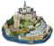 Isideco Mont Saint Michel 13cm Polyresin Deko-Figur Grey