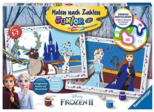 Ravensburger Malen nach Zahlen 27692 - Freunde fürs Leben - Für Kinder ab 5 Jahren