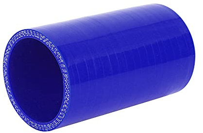 X AUTOHAUX 50mm ID Azul Recto Silicona Manguera Tubo Acoplador Intercooler Tubo