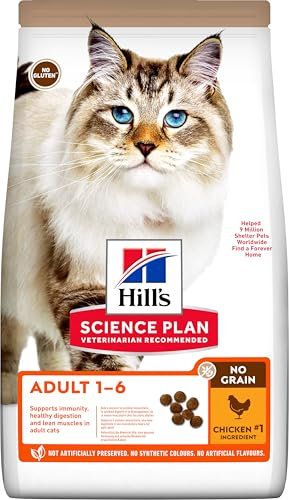 Hill's Science Plan Katze für Erwachsene, ohne Körnung, Huhn