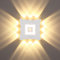 ENCOFT LED Aussenleuchte mit Bewegungsmelder 18W Außenlampe Weiß Außenbeleuchtung mit Bewegungsmelder Wandlampe IP65 Wasserdicht Außenleuchte Warmes Licht 3000K für Garten/Flur/Treppen