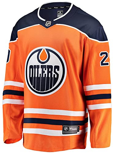 Fanatics Edmonton Oilers Breakaway NHL Jersey #29 Leon Draisait - L