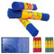 LucaHome - Multiusos Escurreplatos Escurrevasos Gales 30x150cm Pack 3 Azul I Alfombrilla Multiusos para armarios y cajones | Red Antideslizante Cubiertos Vasos etc..