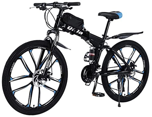 Herren 26 zoll mountainbikes 27 Gang Schaltung trekkingrad 10 Messer-Rad Anti Rutsch Reifen Cross Trekkingr?der Licht Rahmen aus Karbonstahl Geeignet Berge Stra?en Rennstrecken St?dte bike/black