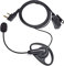 UYAESOK 2-poliger Walkie Talkie Ohrhörer D-Ring Funkkopfhörer mit Boom Mikrofon Rauschunterdrückung PTT für Kenwood TK3501 TK3100 TK2107 Baofeng UV-5R GT-3TP 888s Retevis TYT Sicherheits-2-Wege-Radio