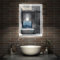 Acezanble Bathroom Mirror with 3 Lights Tone, Bluetooth Speakers 700x500 MM Illuminated LED Bathroom Mirrors Dimmable Touch Switch, Demister Pad, IP44 Rated, Horizontal Wall Mounted Vanity Mirror
