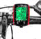 HEIBTENY Fahrradcomputer,kabelgebunden Fahrrad tacho,wasserdicht Tacho, Kilometerzähler mit großer Hintergrundbeleuchtung, LCD-Display für Rennrad, Mountainbike, MTB