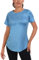 Jlowesun Women's Long Gym Running Tops, Short Sleeve Workout Yoga Sprots Loose Fit Summer Quick Dry Fitness Activewear Long Athletic T-Shirt for Ladies Exercise