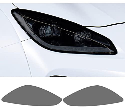 2 pezzi auto faro protettivo pellicola frontale trasparente fumé nero TPU adesivo, per t=oyota GR 86 2022 GR86 2023 Accessori