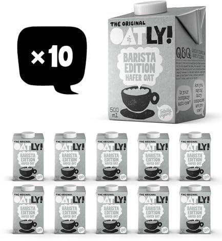 Oatly Haferdrink Barista Edition 500ml X 10 (Die Verpackung kann variieren)