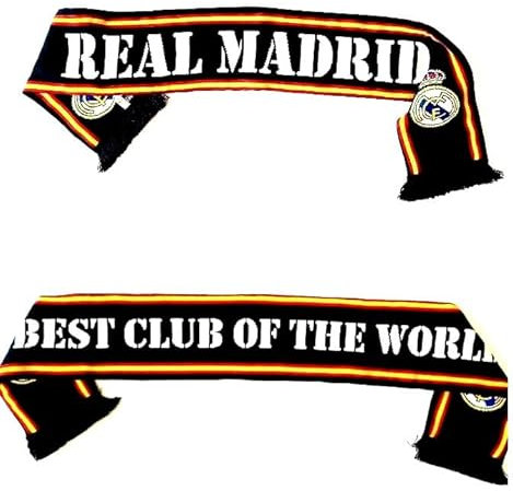 Real Madrid Schal Jaquard Schal Best Club of The World