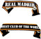 Real Madrid Schal Jaquard Schal Best Club of The World