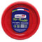 TEKHOME Piatti Plastica frutta,25/50/75/100/125/150 Pezzi piatti plastica colorati lavabili e riutilizzabili Rotondi per Compleanno,Festa, Matrimonio,Fai da Te Fatti a Mano (ROSSO, 100)