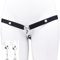 Keuschheitskäfig Herren mit Anti-Fall Chastity Belt Sissy Fake Frau Peniskäfig Falt Inverted Cock Cage Clip Male Groß SM Sex Spielzeug für die Männer (Black,3234+Belt)