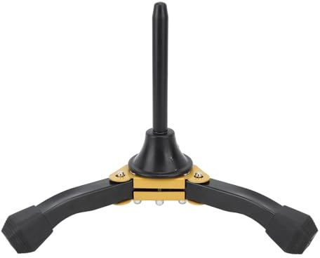 Support de Clarinette pour Flûte, Support de Hautbois Antidérapant Portable Pliable, Support de Trépied pour Instruments à Vent de Saxophone Soprano