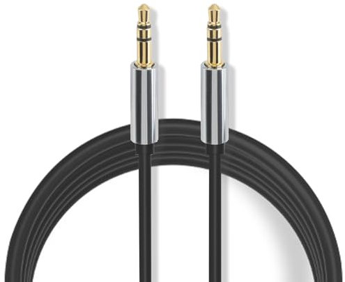 2.5mm to 3.5mm Audio Cord Headphone Wire Replacement Cable for Bose QC35 QC25 JBL E45BT E55BT Samsung and More High Fidelity Stereo Jack Cord 1.5M Oxygen-Free Copper Tangle-Free Design for Longevity