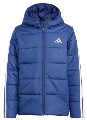 adidas Unisex Kids Essentials 3-Streifen gefütterte Kinderjacke