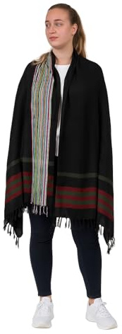 Generisch 3 in 1 Unisex Shawl | Soft Winter Scarf, Stylish Muffler & Cozy Wrap – Elegant All-Season Fashion