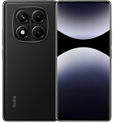 XIAOMI Redmi Note 14 Pro Smartphone 4G, 12+512 Go, 5500 mAh, Grande capacité, Portable, écran AMOLED, Charge Rapide 33 W, sans NFC, avec tête de Chargement, Version européenne, Noir