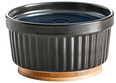 JIEBWCHA Beheizter Wassernapf für Katzen, aus Keramik mit konstanter Temperatur für Haustiere - thermostatischer Napf für Hundefutter, für Tierbesitzer mit Kältemittel