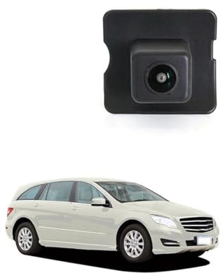 Auto Rückfahrkamera Für Benz M ML W164 MB ML350 ML300 ML250 ML63 ML450 HD wasserdichte Weitwinkel Rückansicht Kamera Backup(Fixed Ruler Line 12 V)