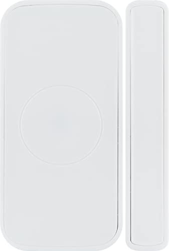 SCHWAIGER ZHS19 Türsensor Fenstersensor Fensteröffnungsmelder Türöffnungsmelder zum Kleben Sicherheit Smart Home Alarmsystem Einbruchschutz Diebstahlschutz Zigbee Batteriebetrieben