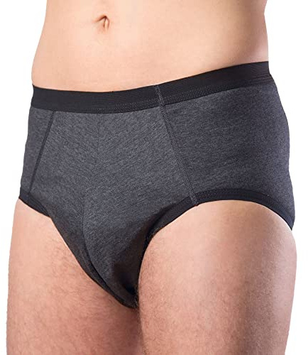 Suprima Herren Slip body guard 5 bei mittlerer Blasenschwäche 6 anthrazit