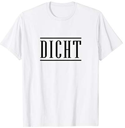 Hacke Dicht Shirt - DICHT in schwarz