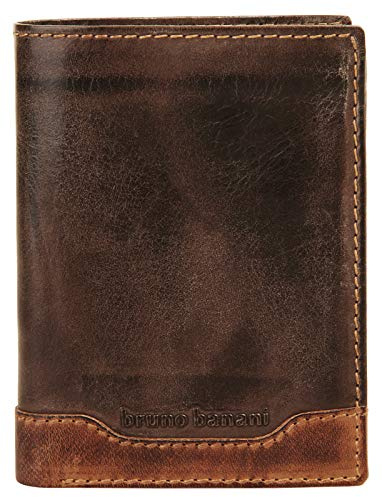 Bruno Banani Geldbörse Forest Echt Leder Cognac Herren - 020260