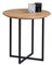 M2 Kollektion Keno 1 Couchtisch/Beistelltisch, Holz, braun, Durchmesser 45cm, Höhe 46cm