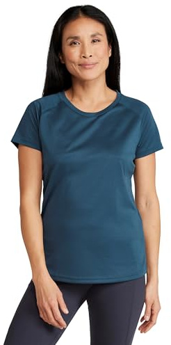Mountain Warehouse Endurance IsoCool Womens UV T-Shirt Dark Green (Plain) 14